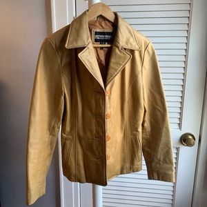 Marcia- Brown Italian Leather Jacket